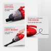Eureka Forbes Compact 700 Watts Powerful Suction & Blower Vacuum Cleaner with Washable HEPA Filter & 6 Accessories,Compact (Red & Black)