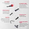 Eureka Forbes Compact 700 Watts Powerful Suction & Blower Vacuum Cleaner with Washable HEPA Filter & 6 Accessories,Compact (Red & Black)