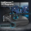 EvoFox Elite X2 Wireless Gaming Controller For PC with 1000Hz Polling Rate, Dual-Mode (2.4G & Type C), Hallsense™ Magnetic Hall 3D Joysticks & Triggers, EZ Click Macros, Dual Vibration Motors(Grey)