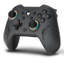 EvoFox Elite X2 Wireless Gaming Controller For PC with 1000Hz Polling Rate, Dual-Mode (2.4G & Type C), Hallsense™ Magnetic Hall 3D Joysticks & Triggers, EZ Click Macros, Dual Vibration Motors(Grey)