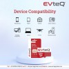 EvteQ microSDXC Memory Card | UHS-3 | 100MB/s Read & 60MB/s Write Speed | High-Performance Data Transfer