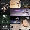 Fire-Boltt Aero TWS Earbuds Custom EQ, Wireless Bluetooth 5.4, Music & App Support, 50H Playtime - Black