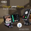 Frontech Magnetic Mobile Holder with 3-in-1 Wireless Charger Stand for Mobile, Smartwatch & Earbuds