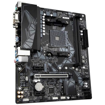 GIGABYTE B550M Gaming with Pure Digital VRM Solution, PCIe 4.0/3.0 x4 M.2, RGB Fusion 2.0, Smart Fan 5, Q-Flash Plus.