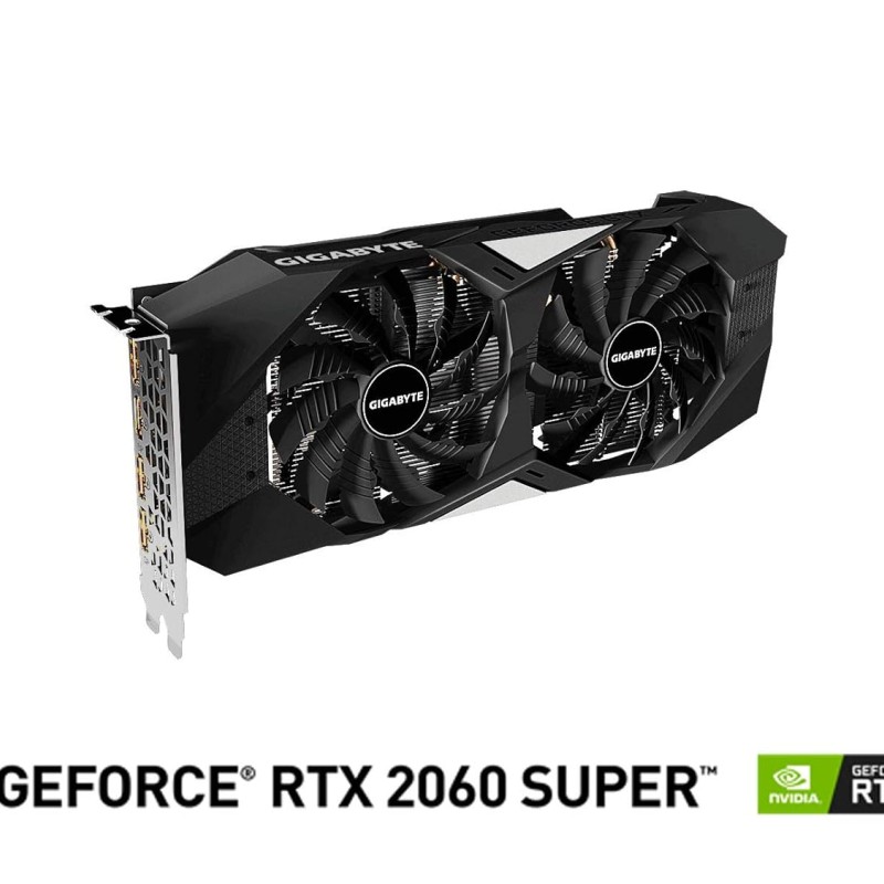 GIGABYTE GeForce pci_e RTX 2060 OC GG Graphics Card, 2X Windforce Fans, 6GB 192-bit GDDR6, Gv-N2060OC-6GD REV2.0 Video Card