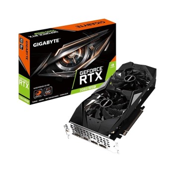 GIGABYTE GeForce pci_e RTX 2060 OC GG Graphics Card, 2X Windforce Fans, 6GB 192-bit GDDR6, Gv-N2060OC-6GD REV2.0 Video Card