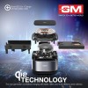 GM G+ iSmart Qi2 2-in-1 Wireless Charger | Fast Charging for iPhone, All Apple Watch Series | Retractable 65cm Cable, Advanced Qi2 Technology