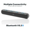 GOBOLD GoSurround 320 | 50W Bluetooth SoundBar, 4000 Mah Battery, 2.0 Channel with 58Mm Drivers (Platinum Black)