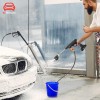 GoMechanic Cordless Pressure Washer | High Pressure Car Washer Pump for Cleaning & Bike Washing | Rechargeable
