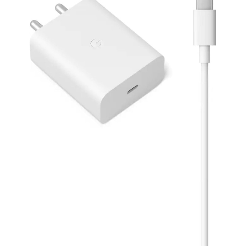 Google 30W - 5A, Usb-C, Power Adaptor For Laptop Devices (White) (Ga02431-In)