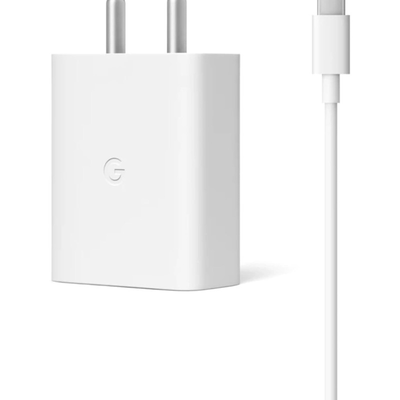 Google 30W - 5A, Usb-C, Power Adaptor For Laptop Devices (White) (Ga02431-In)