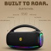Groove Z Pro Powerful 50W Stereo Sound Surround Speaker with RGB, up to 9Hrs of Music, Deep Bass, Bluetooth 5.3, Multi - Raging Black