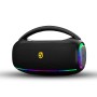 Groove Z Pro Powerful 50W Stereo Sound Surround Speaker with RGB, up to 9Hrs of Music, Deep Bass, Bluetooth 5.3, Multi - Raging Black