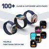 HAMMER Active 2.0 1.95" Display Bluetooth Calling Smart Watch with Metal Body (Blue)