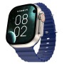 HAMMER Active 2.0 1.95" Display Bluetooth Calling Smart Watch with Metal Body (Blue)