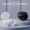 HAMMER Airflow Lit True Wireless Earbuds with Upto 20H Playtime, Type-C Charging, Touch Controls (White)