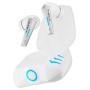 HAMMER Arcade True Wirelss Gaming Earbuds with RGB Lights, 50ms Low Latency, Type-C Charging (White)