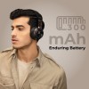 HAMMER Bash Over The Ear Wireless Bluetooth Headphones with Mic, Deep Bass, Foldable Headphones (Black)