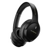 HAMMER Bash Vivid ANC Wireless Bluetooth Over-Ear Headphones with 23 dB Active Noise Cancellation, 70h Playtime Black