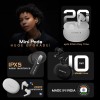 HAMMER Mini Pods True Wireless Earbuds with Upto 20H Playtime, Bluetooth v5.3, Type-C Charging Black