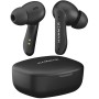 HAMMER Solitude Bluetooth Earbuds with Upto 22H Playtime, Quad Mic with ENC, Fast Charging Type-C, IPX4 Water (Truffle Black)
