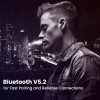 HAMMER Splendor in Ear Bluetooth Neckband with Magnetic Earbuds, Deep Bass, Built-in Mic, Upto 30 Hrs Playtime, BT 5.4, Type-C Charging Port (Black)
