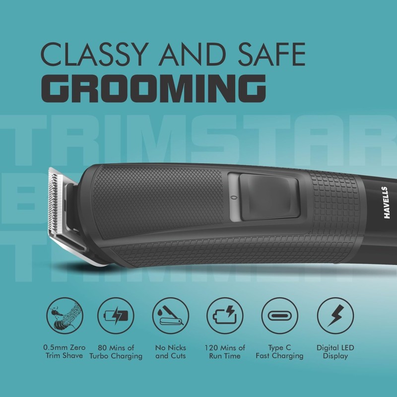 HAVELLS BEARD TRIMMER BT4441 BLACK