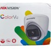 HIK Color-VU DS-2CE70DF0T-PF 2 MP Night Vision Dome Indoor CCTV, Compatible for All HIKVISION 2MP and Above DVRs 3.6 mm Lens
