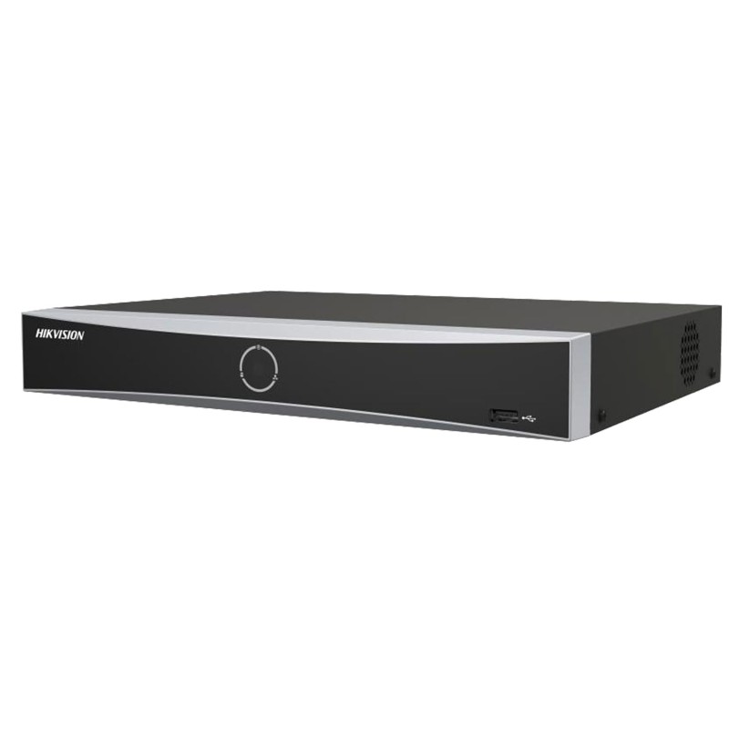 HIKVISION 16 Channel 8MP 4K NVR [DS-7616NXI-K1] for IP Network CCTV Cameras Black