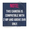HIKVISION 2MP ColorVu Bullet Camera DS-2CE10DF0T-PFS IP67 White Wired 1Full HD 1080p
