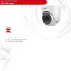 HIKVISION 2Mp Indoor Wired Color Camera for Dvr Ds-2Ce5Ad0T-Itp Eco Bnc/Dc, White