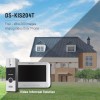 HIKVISION Analog Video Door Phone/Bell with 7" TFT LCD Screen Wired| 1080p Resolution | BuiltIn Mic & Loudspeaker| Noise Echo Cancellation (DS-KIS204T)