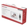 HIKVISION Analog Video Door Phone/Bell with 7" TFT LCD Screen Wired| 1080p Resolution | BuiltIn Mic & Loudspeaker| Noise Echo Cancellation (DS-KIS204T)