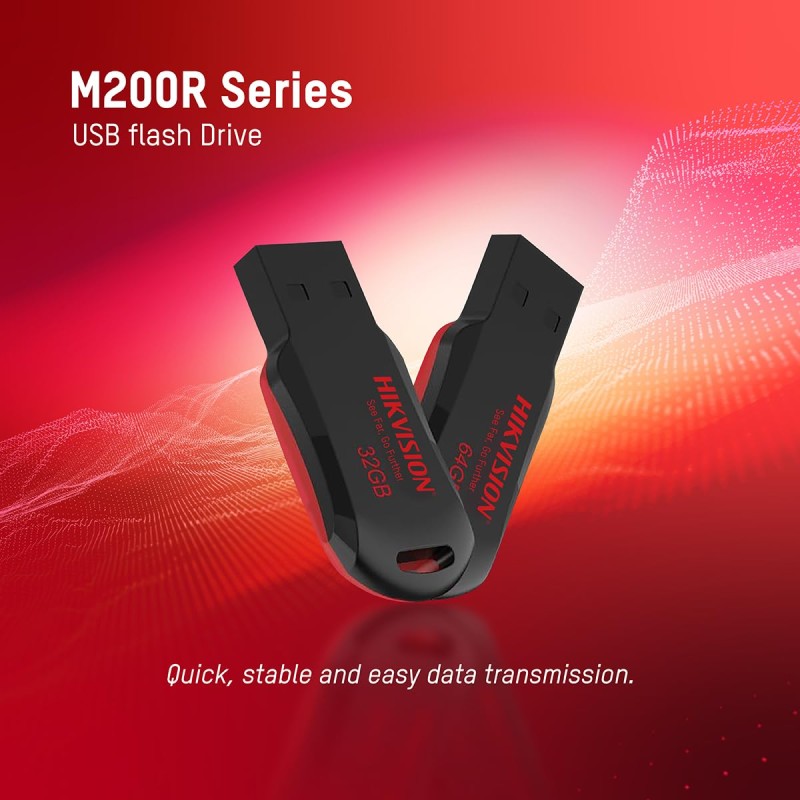 HIKVISION M200R 32GB USB 2.0 Pen Drive, HS-USB-M200R(DZ) /32G