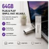 HIKVISION M225 64GB USB 2.0 Metal Pen Drive | Compact & Durable Flash Drive for Laptop and PC