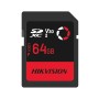 HIKVISION V30 64GB SDXC SD Card | UHS-I U3 V30 | 180MB/s Read, 150MB/s Write Speed | 4K Recording