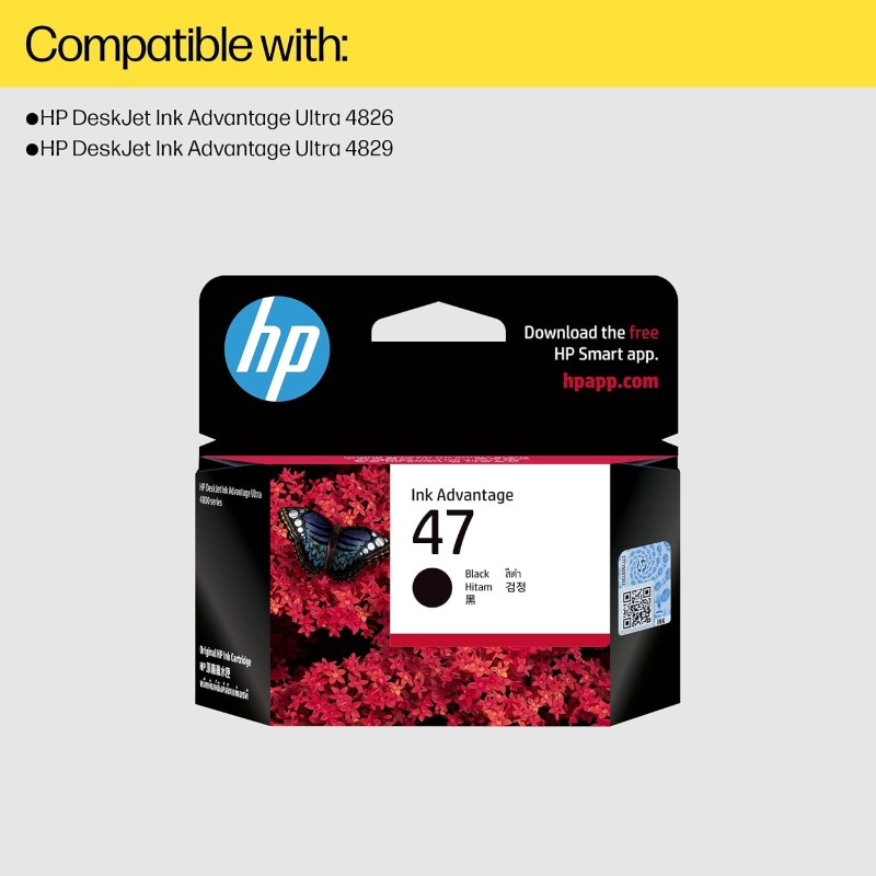 HP 47 Black Original Cartridge