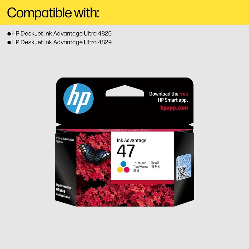 HP 47 Tri-Color Original Cartridge  