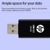 HP 712w 128GB USB 3.2 Flash Drive- Black