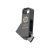 HP 886C 256GB OTG Flash Drive 3.2 Rock/Metallic Swivel Design/Durable Metal Material
