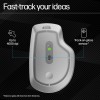 HP 930 Creator Wireless Mouse, USB-A dongle, Bluetooth 5.1, 7 programmable Buttons, Up to 4000 dpi, Pair up to 3 Devices, Rechargeable 12-Week Battery, 3-Year Warranty, 0.13 kg, Silver, 1D0K9AA