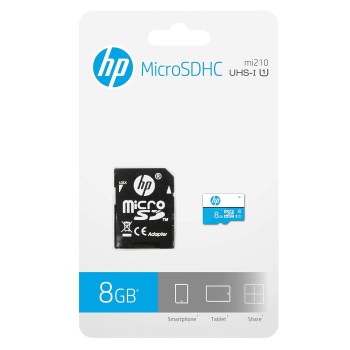 HP Color U1 TF Card 08GB W Adapter