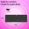 HP K260 Wireless Keyboard/Quick/Comfy/Accurate/Plug and Play/LED Indicators