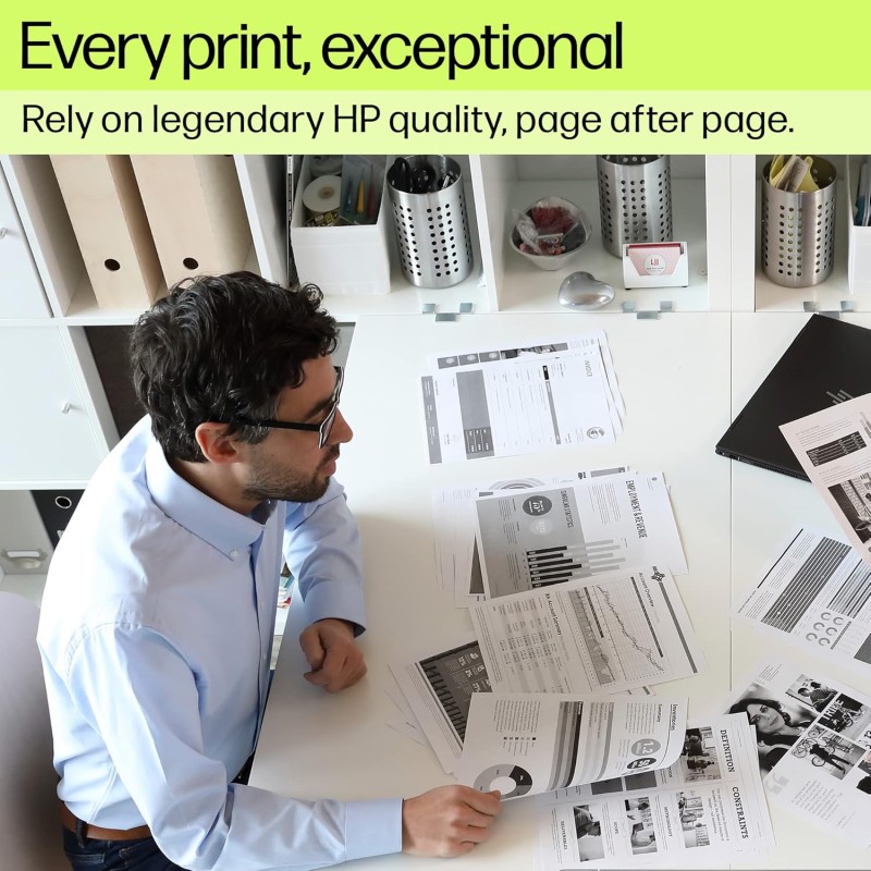 HP Laser 1008a Printer, Single Function, Print, Hi-Speed USB 2.0, Up to 21 ppm, 150-sheet Input Tray Black and White, 714Z8A