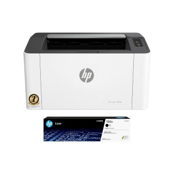 HP Laser 1008a Printer, Single Function, Print, Hi-Speed USB 2.0, Up to 21 ppm, 150-sheet Input Tray Black and White, 714Z8A