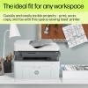 HP Laser MFP 1188fnw, Wireless, Print, Copy, Scan, Fax, 40-Sheet ADF, Hi-Speed USB 2.0, Ethernet, Up to 21 ppm, 150-sheet Input Black and White