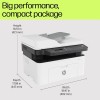 HP Laser MFP 1188fnw, Wireless, Print, Copy, Scan, Fax, 40-Sheet ADF, Hi-Speed USB 2.0, Ethernet, Up to 21 ppm, 150-sheet Input Black and White