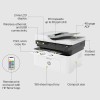 HP Laser MFP 1188fnw, Wireless, Print, Copy, Scan, Fax, 40-Sheet ADF, Hi-Speed USB 2.0, Ethernet, Up to 21 ppm, 150-sheet Input Black and White