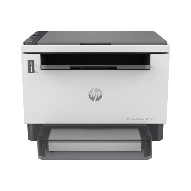 HP LaserJet Tank MFP 1005w, Wireless, Print, Copy, Scan, Hi-Speed USB 2.0, Bluetooth LE, Up to 22 ppm, 150-sheet Input Tray