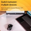 HP M120 Wireless Mouse, USB-A Nano dongle, 2.4 GHz Wireless Connection, 6 Buttons, Up to 1600 dpi, Optical Sensor Black